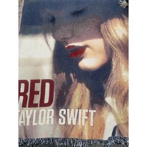 Taylor Swift RED Original Album Cover Blanket